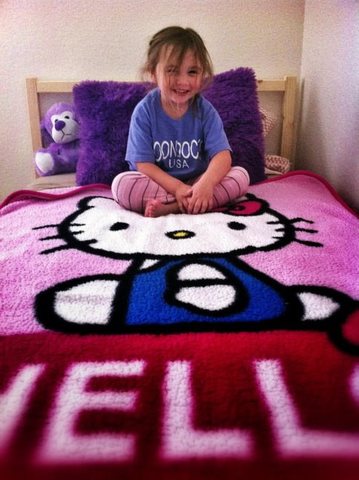 First "Big Girl" bed