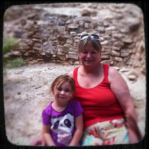 Visit to Montezuma Castle with Grandma