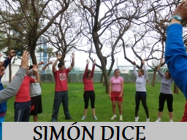 Playing "Simon Dice"