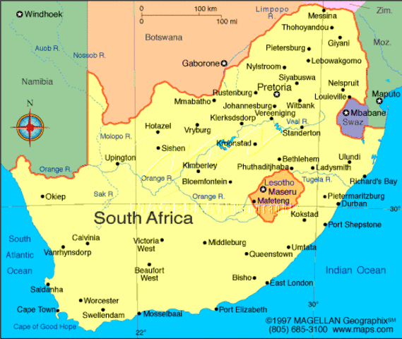 The colonization of SA began.