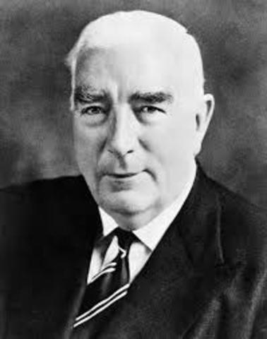 Robert Menzies becomes PM (first term)