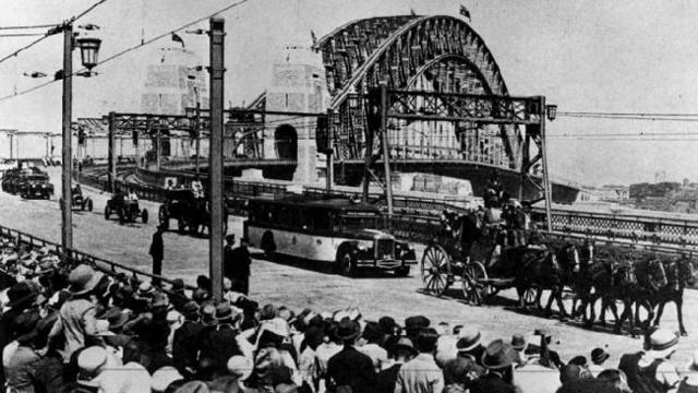 Sydney Harbour Bridge is opened.