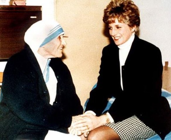 I visit Mother Theresa