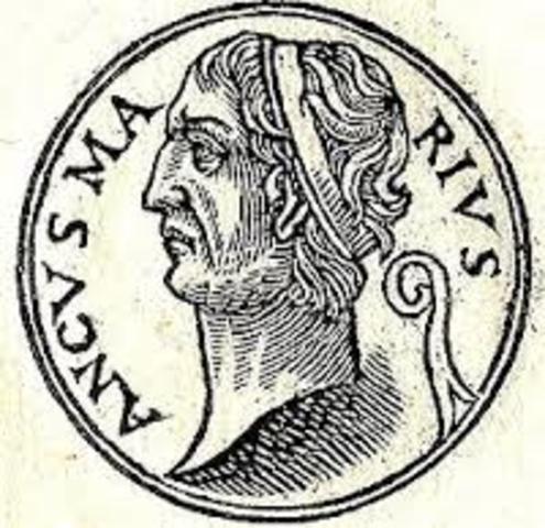 Anco Marcio  (641-617 a. C.)