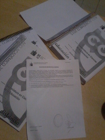 INSCRPCION A LA FACULTAD