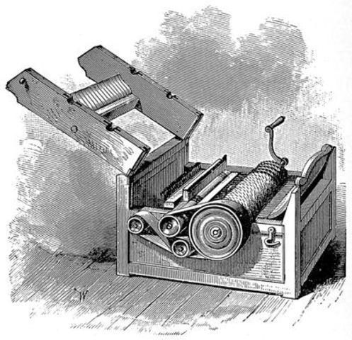 The invention of the cotton gin