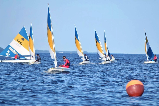 Competed at the Sunfish Worlds