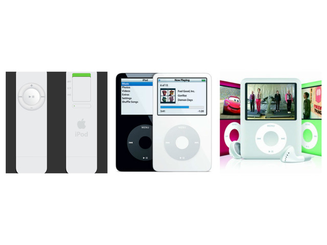 ipod 1-2-3 generacion del 2005