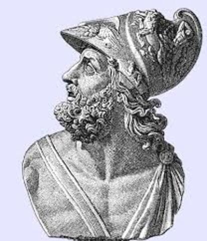 King Menelaus forms an army