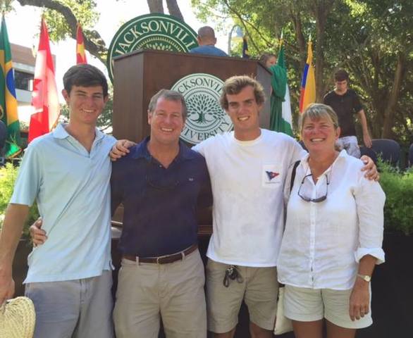 My brother went off to college