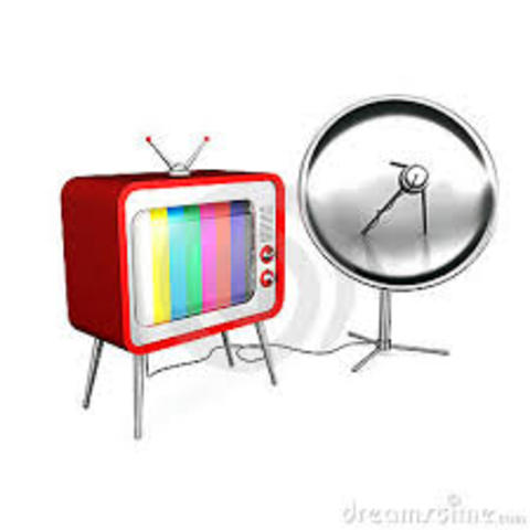Television via satelite