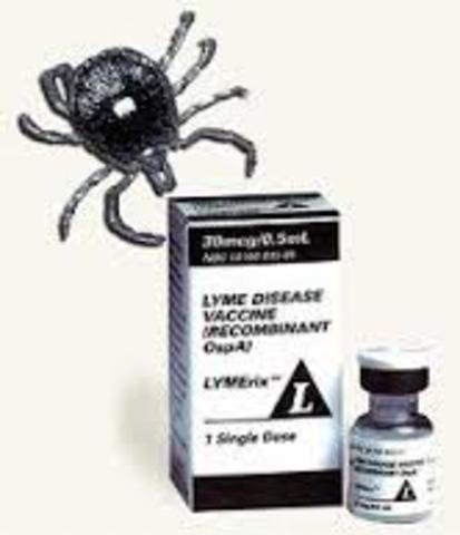 First vaccine for lyme disease was created