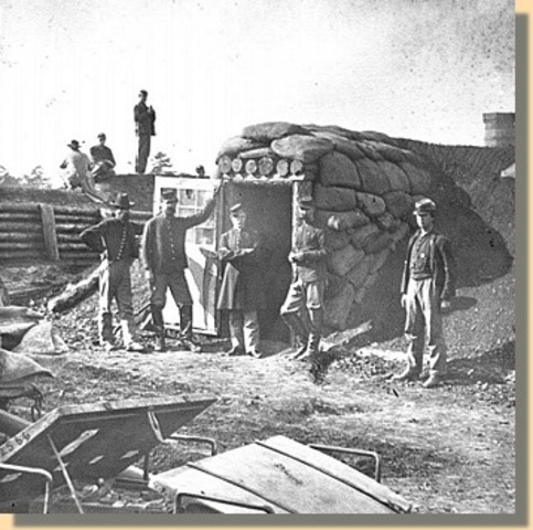 Union captures Fort Harrison