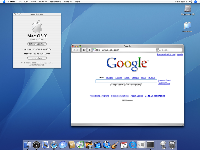 Mac OS X v10.4