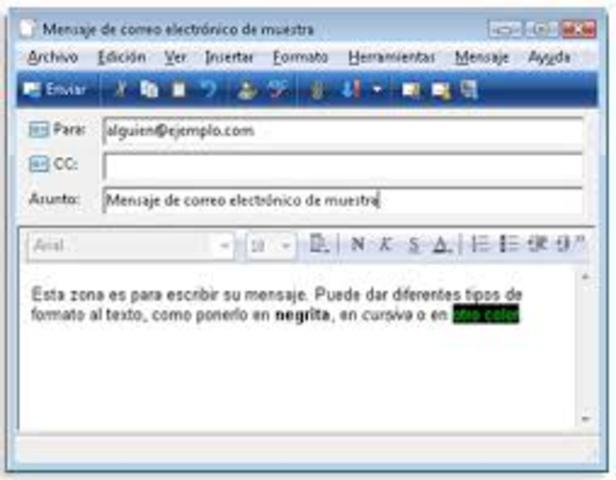 Primer mensaje email