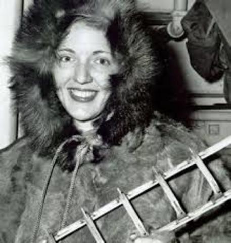 Lincoln Ellsworth and Caroline Mikkelsen