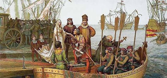 Colón descubre América