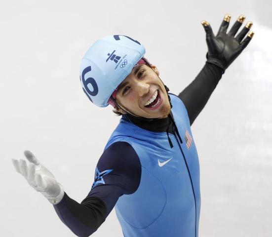 Apolo Ohno Makes It Into The Olympic Record Books