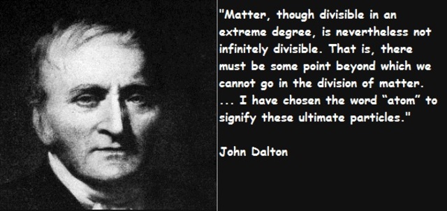 John Dalton's (1766-1844)