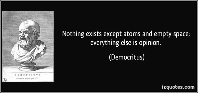 Democritus (460-370 BC)