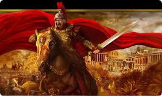 Egypt is conguered by Alexander the Great