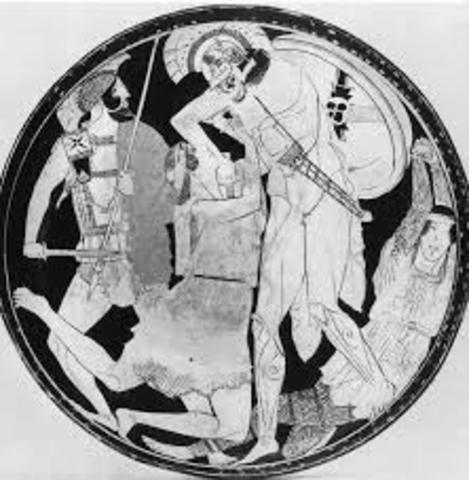 Penthesilea and the death of Achilles