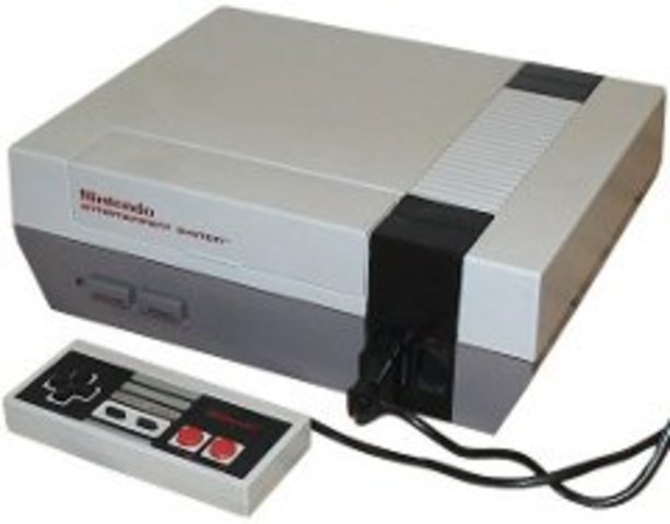 Old Nintendo Game System
