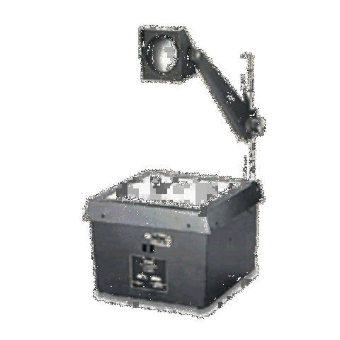 Introduced to the overhead projector