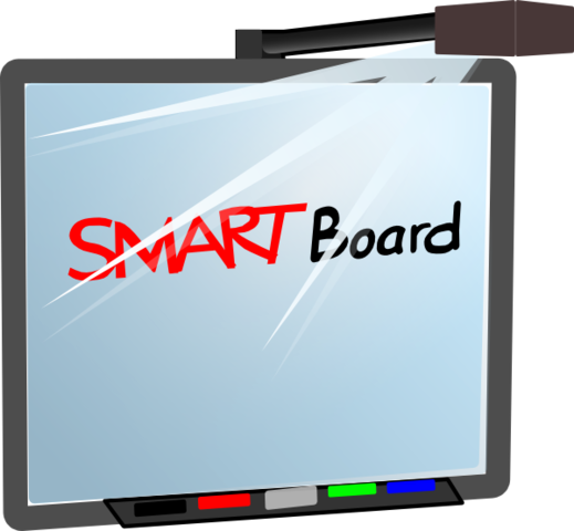 First smartboard in class!