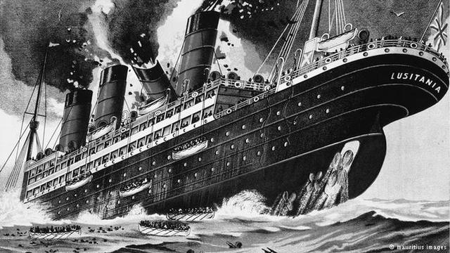 Germans Torpedoed The Lusitania