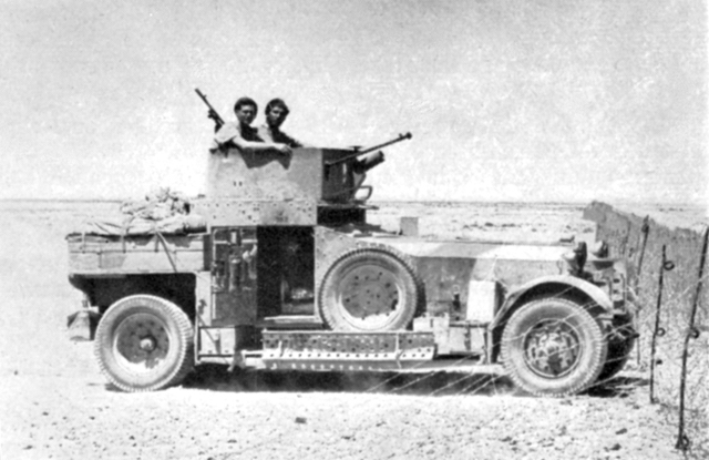The First Armored Vehicle With A Turret
