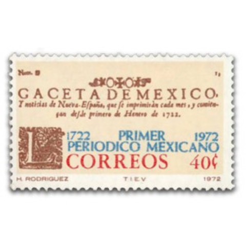 Se crea la Gaceta de México