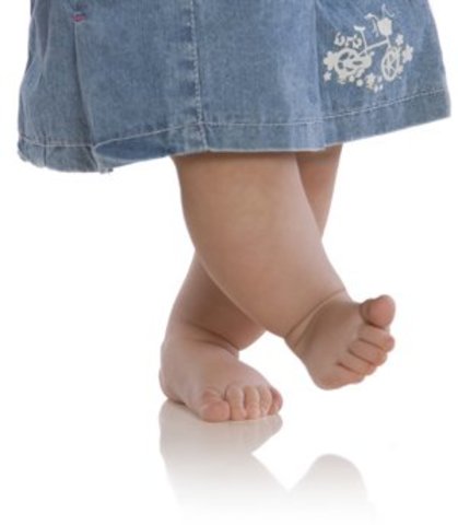 I first learned how to walk