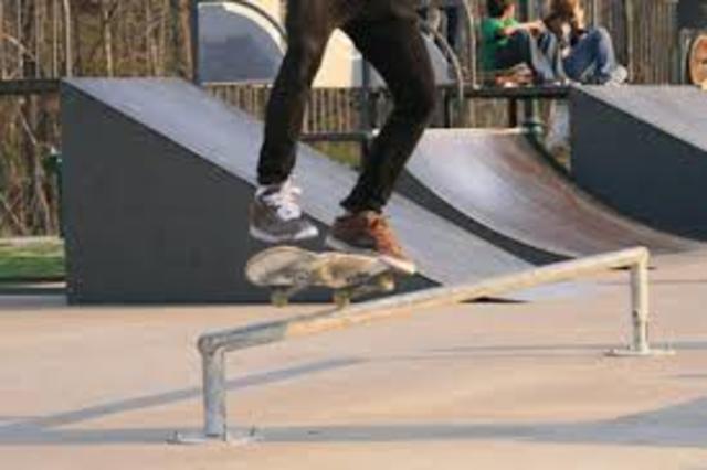 got my frist skateboaed