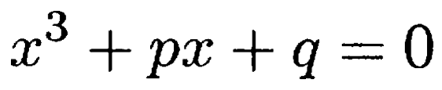 scipione desarollo un metodo pra resolver ecuaciones cubicas