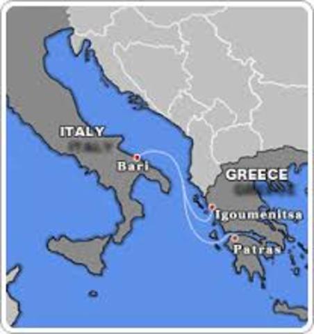 Mapa Grecia Y Roma
