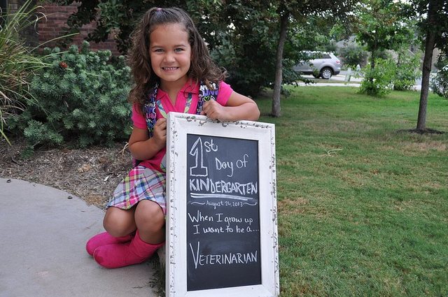 First Day of Kindergarter