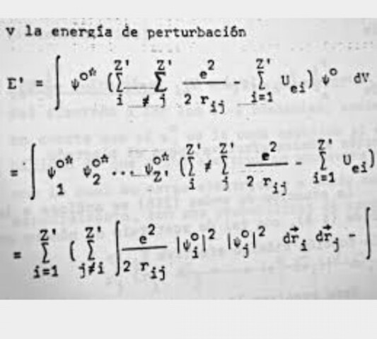 ecuaciones cuanticas