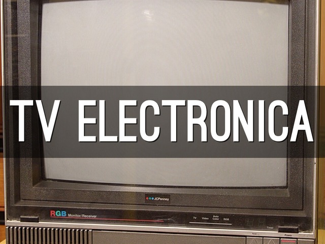 tv electronica