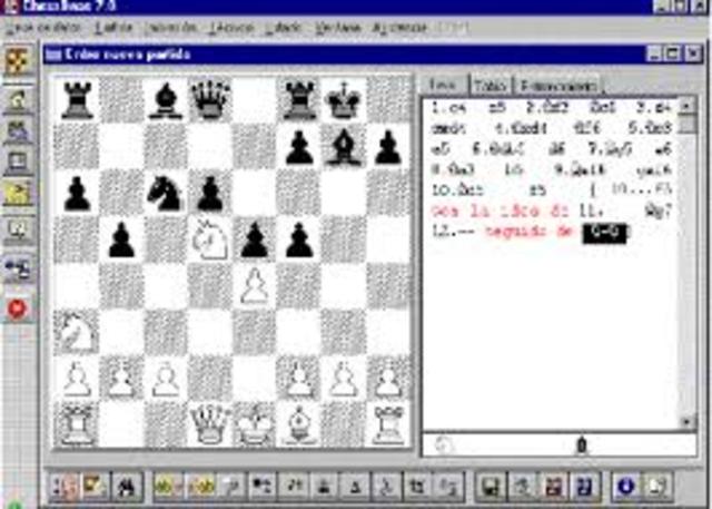 PRIMER PROGRAMA DE AJEDREZ