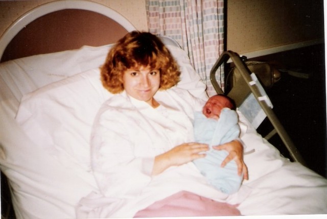 My younger brother, Kyler, was born