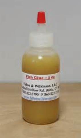 In 1750, the first British glue patent was issued for fish glue.