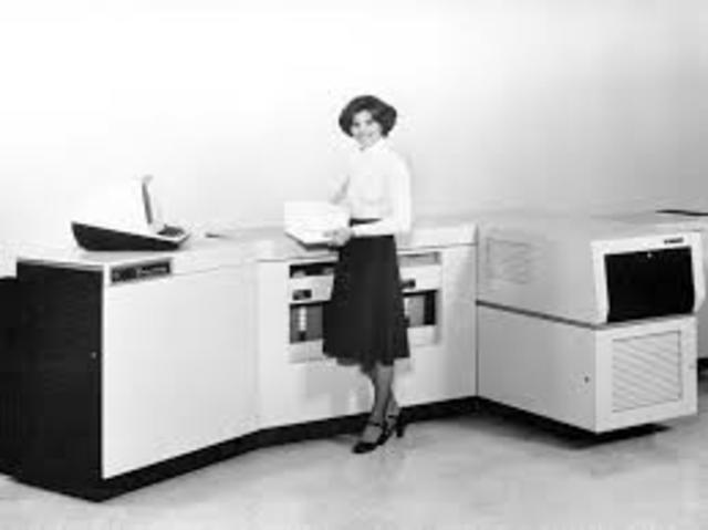 La primera impresora