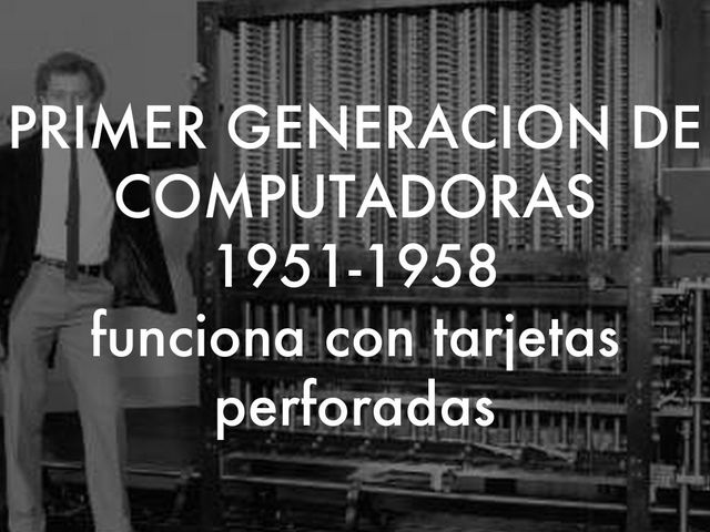 Primera Generacion