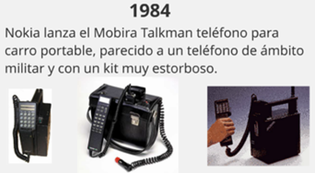 Nokia lanza el Mobira Talkman