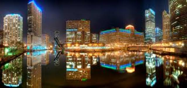 Red celular en Chicago