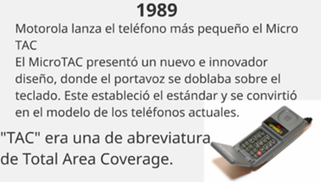 Motorola lanza el teléfono más pequeño el Micro Tac