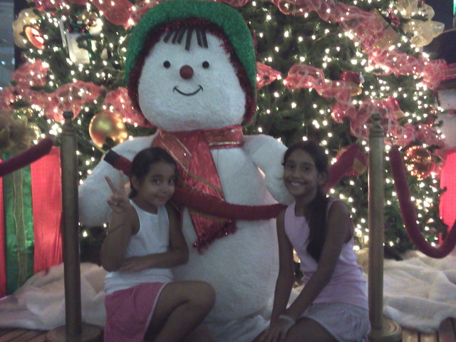 Despues de jugar tennis en vispera de navidad