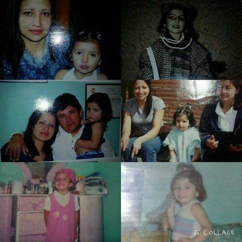 Mis recuerdos cuando pequeña