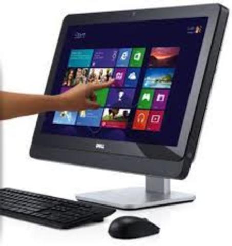 Pantalla táctil en las computadoras